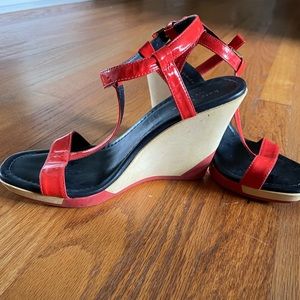 Kate Spade red sandals